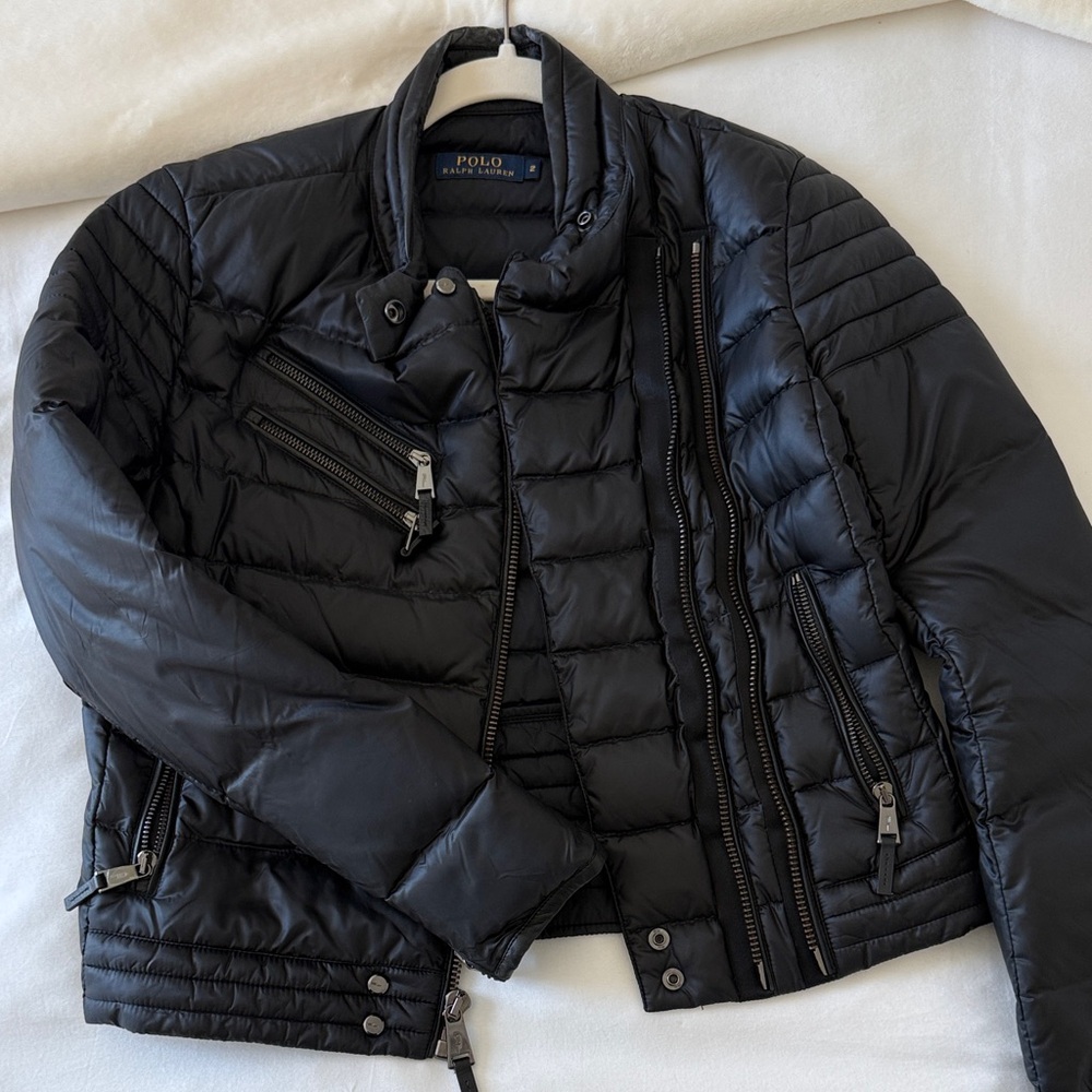 Polo by Ralph Lauren Black Quilted Puffer Jacket